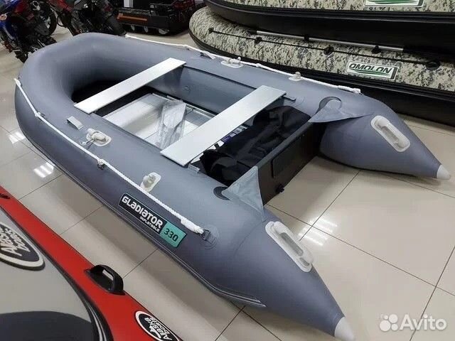 Лодка пвх Gladiator B330AL темно-синий