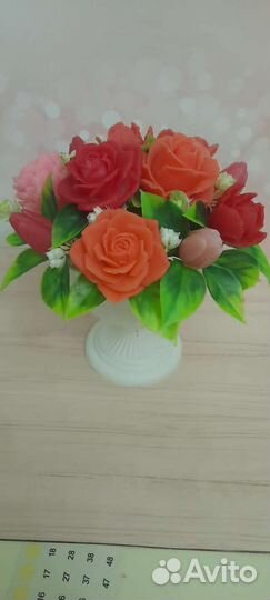 Букеты из мыла ручной работы