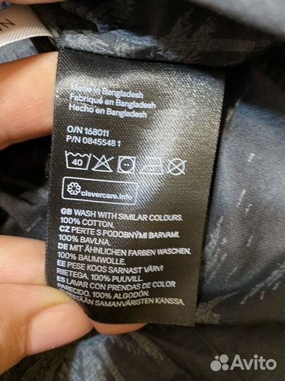 Новая рубашка на мальчика H&M, размер 146/10-11лет