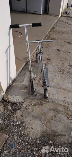 Самокат детский двухколесный бу