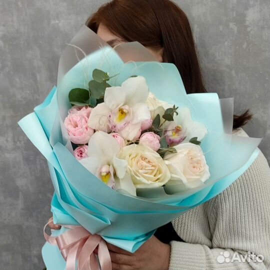 Букет цветов сборный
