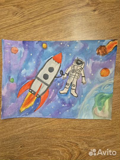 Рисунки в сад и школу на заказ