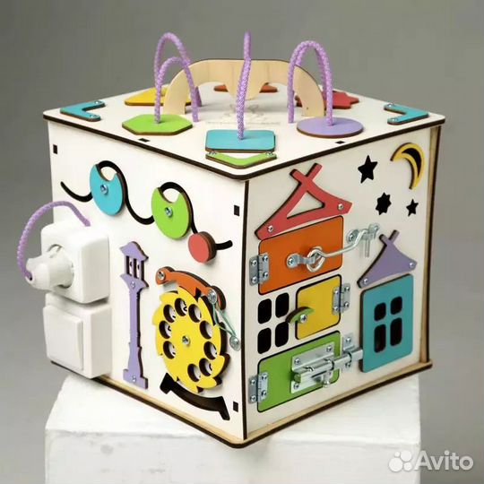 Бизиборд бизикубик банни со светом