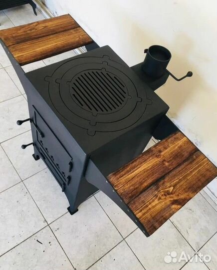 Печь под казан