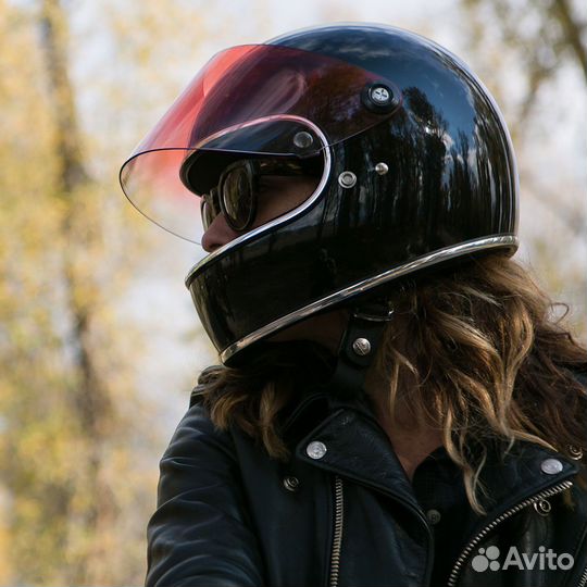 Шлем Gringo S ECE - Глянцевый Black