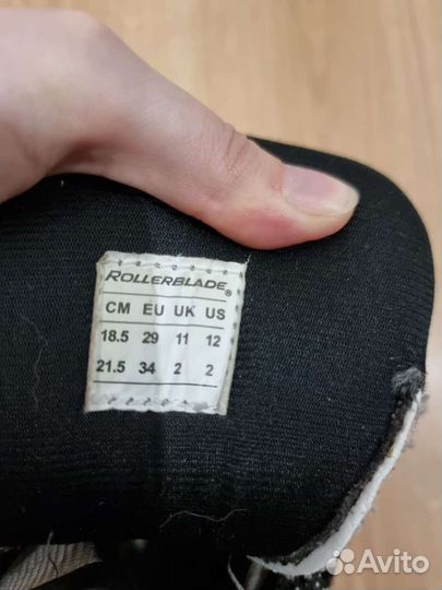 Роликовые коньки детские раздвижные Rollerblade