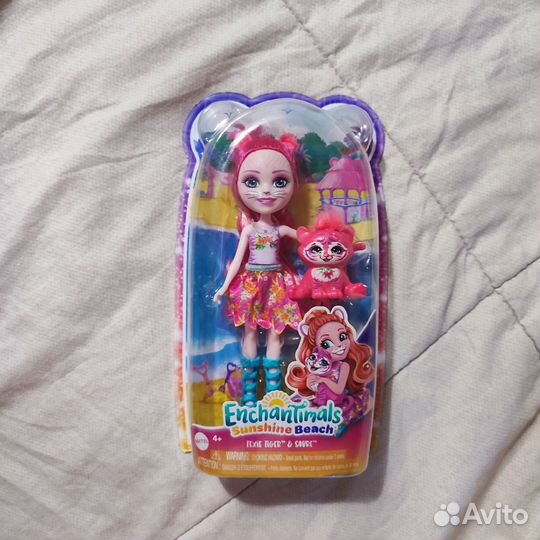 Кукла Enchantimals тигр Sunshine beach