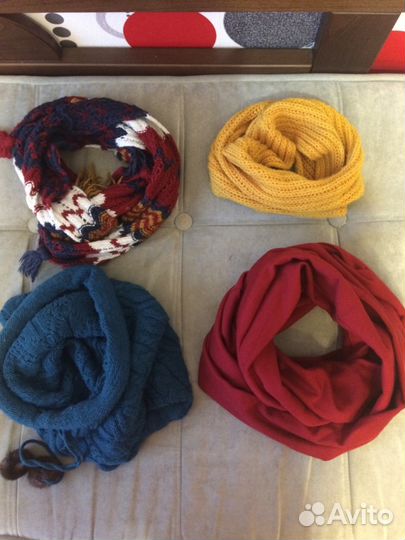 Шапки, шарфы, снуды и платочки