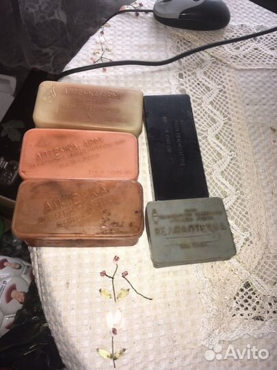 Велоаптечка СССР 5 шт