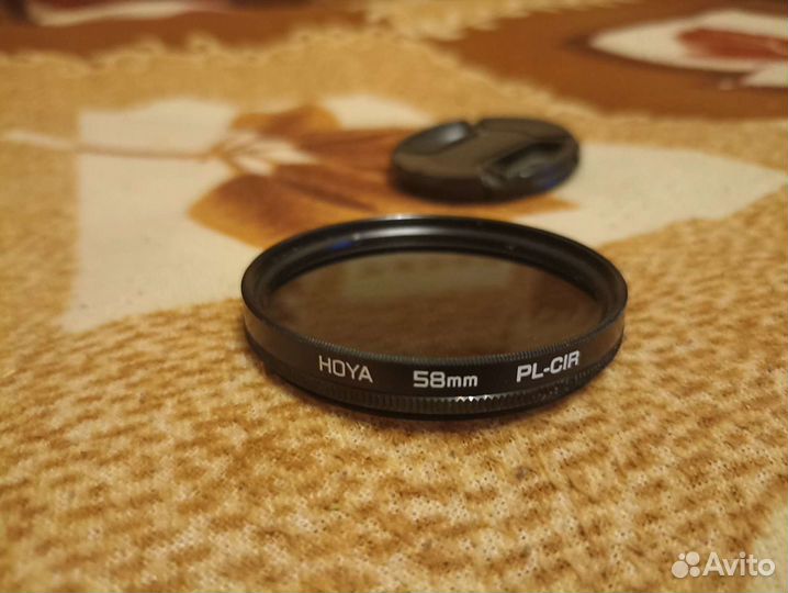 Светофильтр для фотоаппарата hoya 58mm PL-CIR
