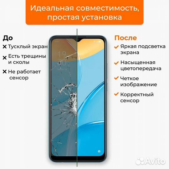 Дисплей Samsung Galaxy A12 (SM-A125), копия