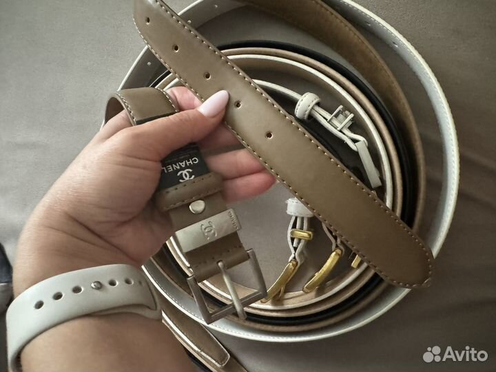 Ремень chanel новый