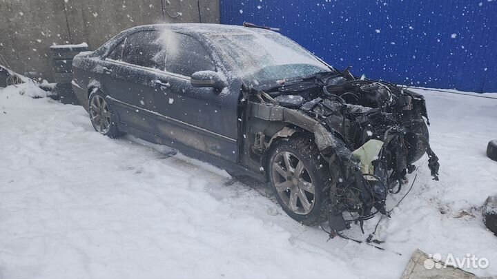 Mercedes-Benz S-класс 5.0 AT, 1998, битый, 280 000 км