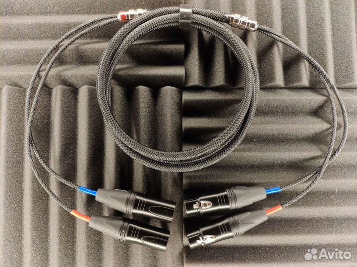 Мультикор 2 Xlr шт. На 2 Xlr гн. Canare mr202-2at