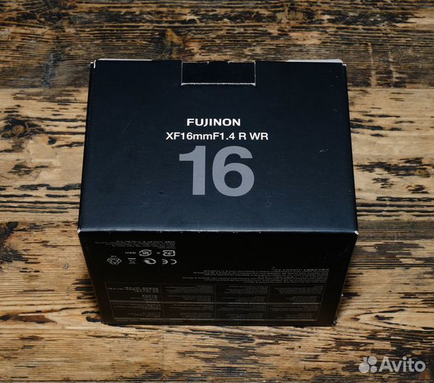 Fujinon xf 16 mm 1.4 R WR
