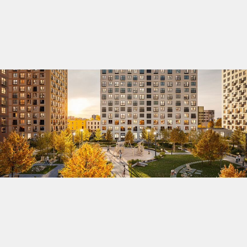 2-к. квартира, 63,9 м², 13/32 эт.