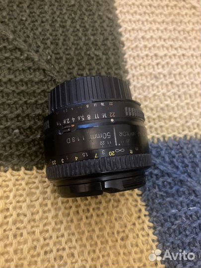 Объектив nikon 50mm f 1.8g af nikkor