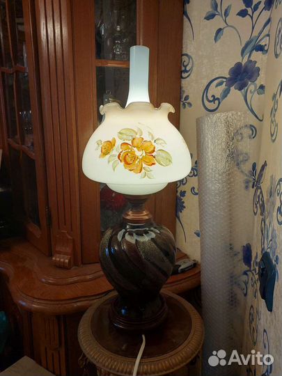Лампа прикроватная старая