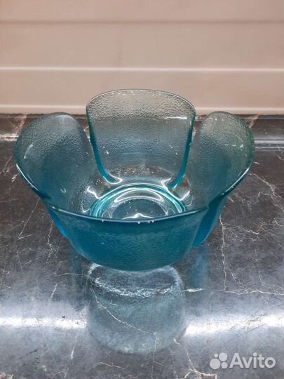 Предметы сервировки,цветное стекло, СССР