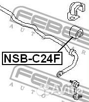 Втулка переднего стабилизатора d26