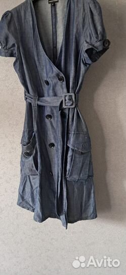 Джинсовый сарафан Emporio Armani