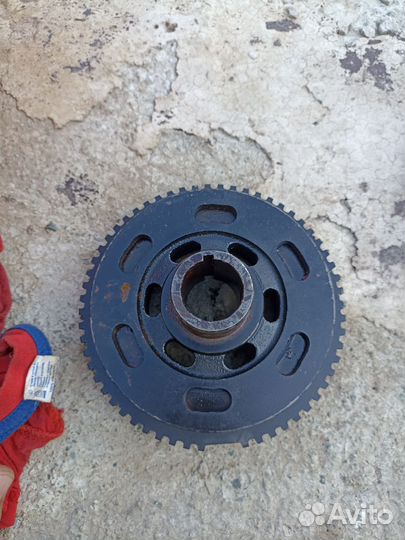 Шкив коленвала ваз 2123 с демпфером