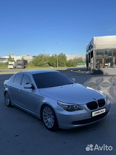 BMW 5 серия 2.5 AT, 2008, 250 000 км