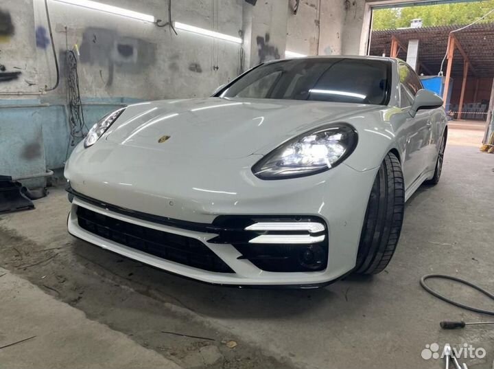 Без фар / Рестайлинг Porsche Panamera 970.1 в turb