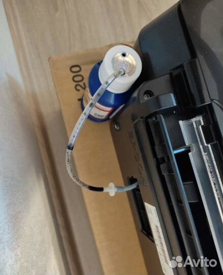 Мфу принтер струйный Epson L200 рабочий