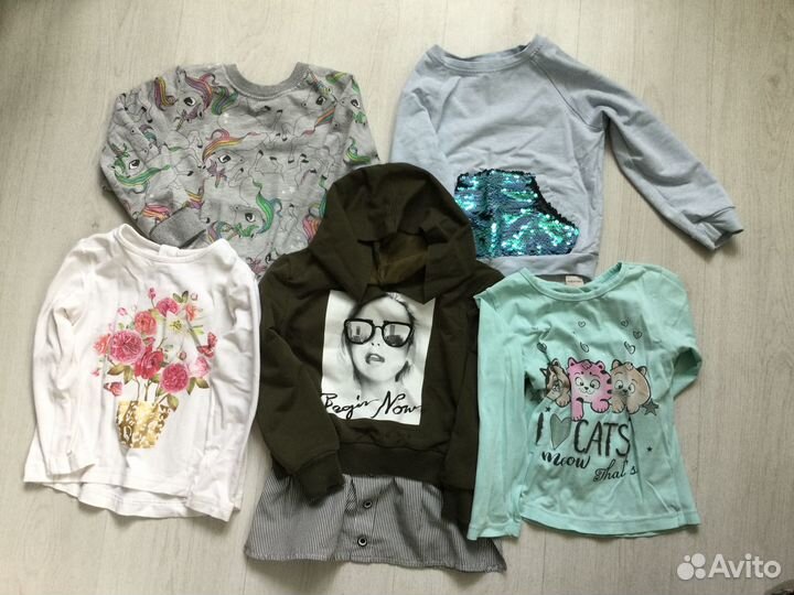 Вещи110-116 пакетом на девочку vip