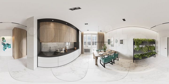 2-к. квартира, 64,7 м², 9/18 эт.