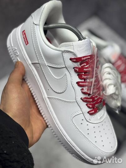 Кроссовки Nike Air Force 1 Supreme (Арт.60621)