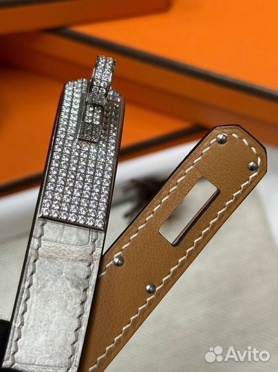 Ремень Hermes кожаный