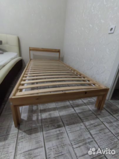 Кровать IKEA luroy 90x200 с матрасом