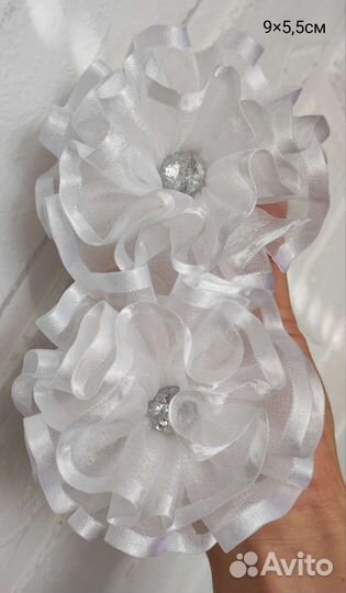 Банты для волос ручной работы