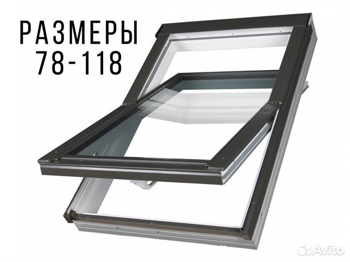 Мансардное окно fakro PTP U3 78*118