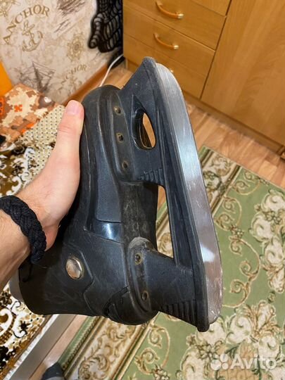 Коньки хоккейные детские