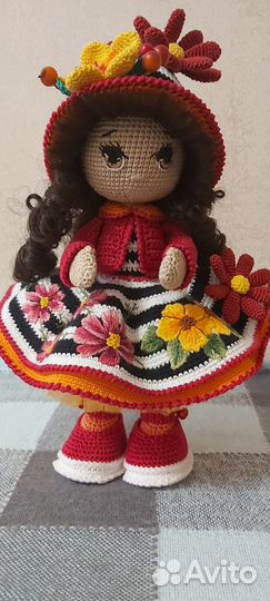 Куклы вязанные