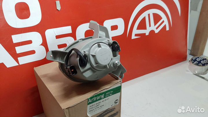 Фара противотуманная правая Chevrolet Aveo