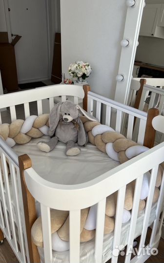 Бортик косичка