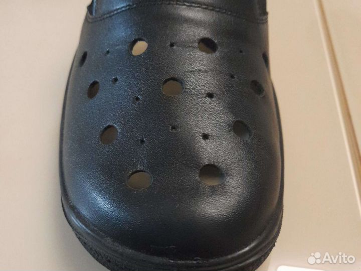 Шлепки мужские кожаные 43 размер