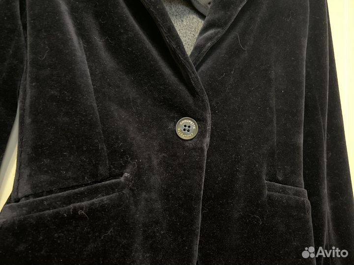Пиджак бархатный 134