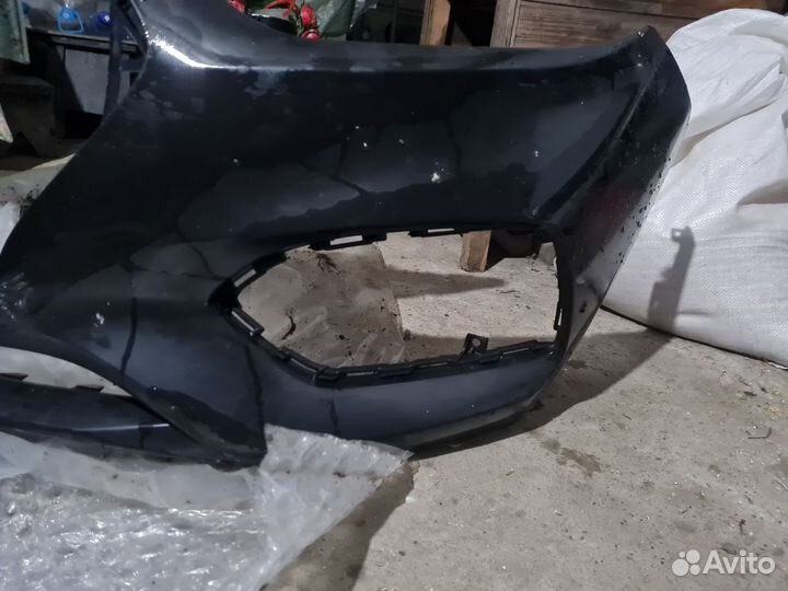 Бампер передний на солярис