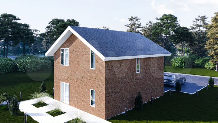 Дом 100 м² на участке 5,6 сот.