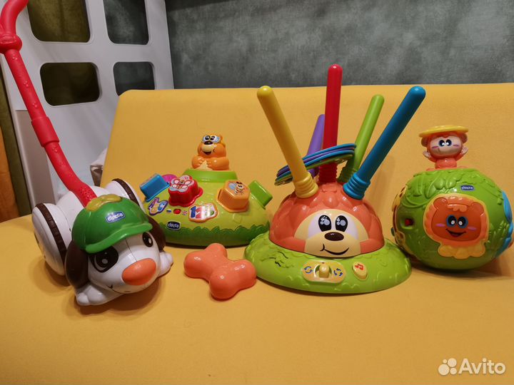 Развивающие игрушки Vtech, шкатулка Тролли и др