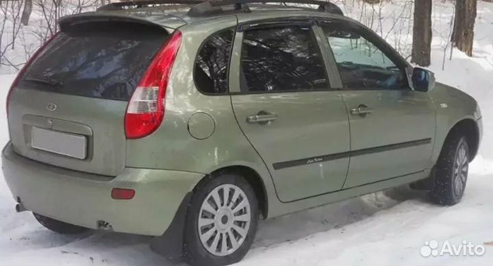 Бампер задний Калина 1 хэтчбек