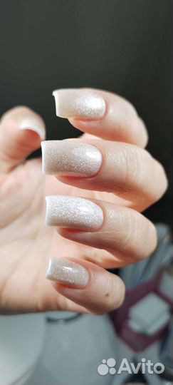 Маникюр гель-лак наращивание на дому