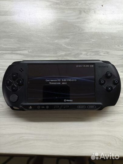 Sony psp e 1008