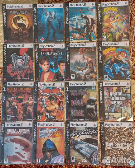 Игры для PS2 (Sony PlayStation 2)