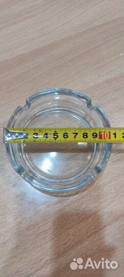 Пепельница стеклянная новая